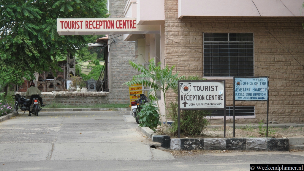 Het toeristenbureau van Jodhpur.